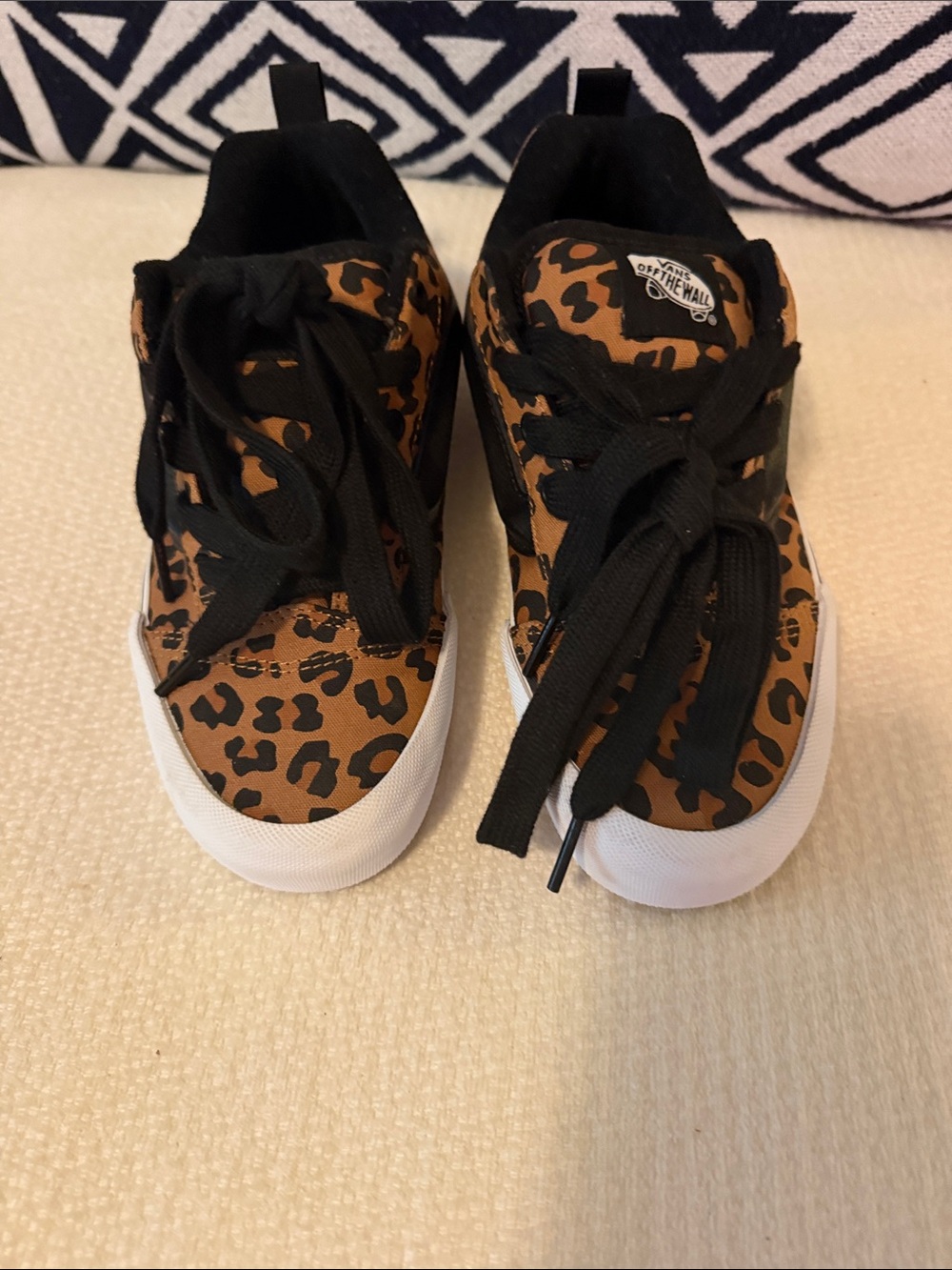 Vans Kids Leopard Canvas Sneakers - Leopard